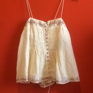 NWT Criss-Cross Back Beautiful Camisole